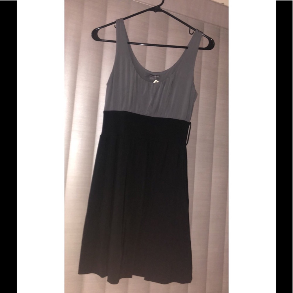Forever 21 gray and black dress